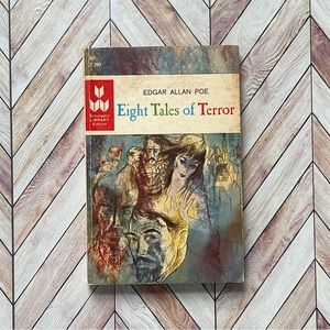 1964 Vintage Paperback Edgar Allan Poe Eight Tales of Terror Classic Horror